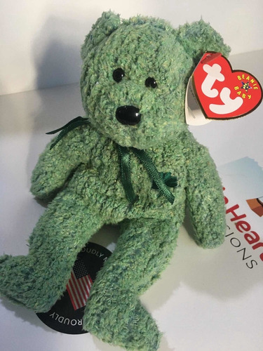 Peluche Ty Oso Shamrock De 21 Cm Importado