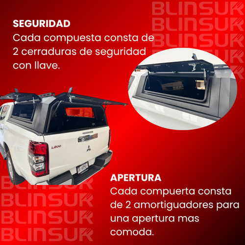 Canopy Camper De Acero Para Maxus T60 2022-2025