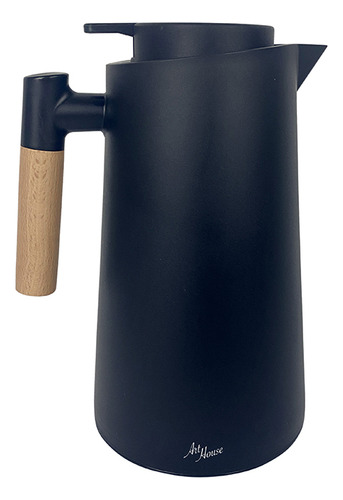 Botella térmica de 1 litro para café, té, té, bebida caliente, color blanco