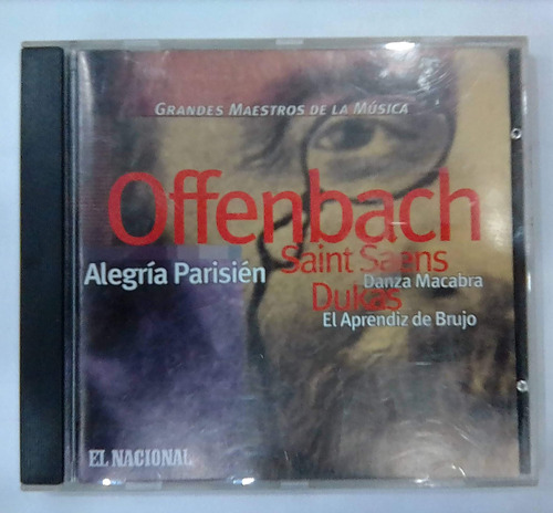 Offenbach. Alegría Parisién. Cd Org Usado. Qqa.