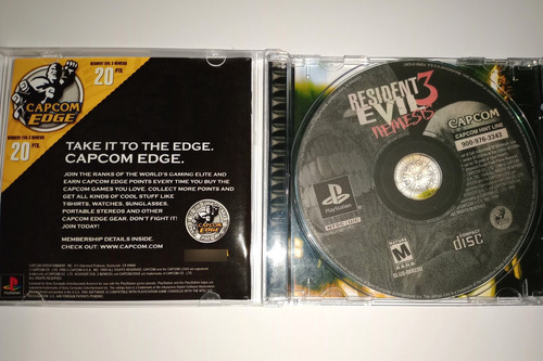 Resident Evil 3 Ps1 Repro Con Manual