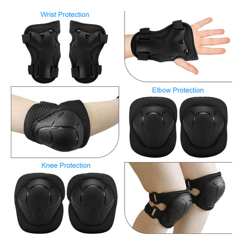 Kit De Protección For Codos De Ciclismo, Almohadillas De Se