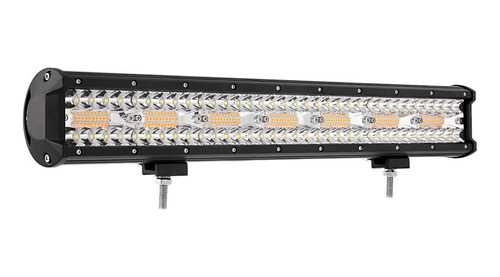 Barra Led Nebliero Doble Color Blanco+ambar 420w 50cm Strobo