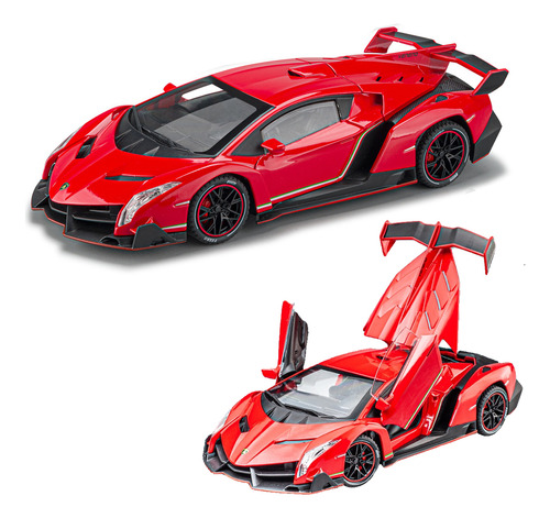 Lamborghini Veneno Miniatura Metal Coche Colección Regalos