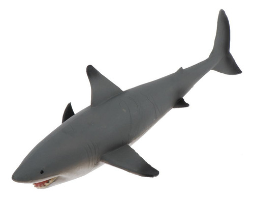 Mz 7.3 Pulgadas De Plástico Carcharias Shark Figurine Animal