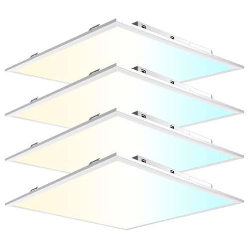 Luminaria Led De Panel Plano De 40w De 2x2, Paquete De ...