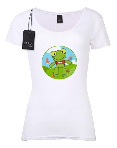 Remera Dama Sapo Pepe Imagen Diseño Art Logo - Pssp1