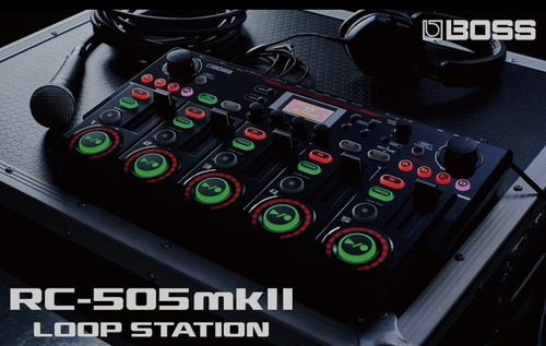 Pedalera Loop Station Boss Rc505 Mk2 Usb Color Negro