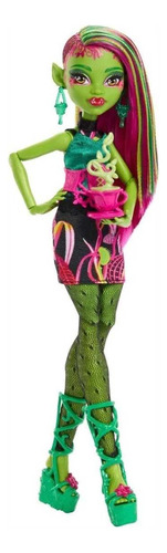 Boneca Monster High Skulltimates Secrets 5 Venus Mattel