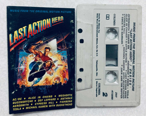 Last Action Hero Ost Cassette Casete Edición Mexico 1993