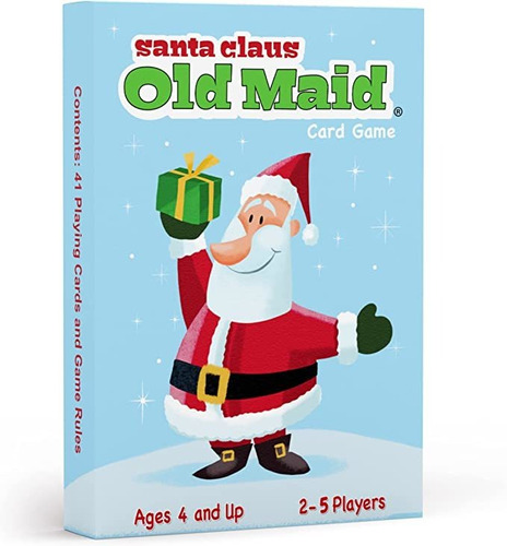 Juego De Cartas De Santa Claus Old Maid - Un Divertido Jueg