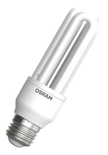 Kit 06 Lampada Fluorescente Compacta 15w 827 220v E27 Osram