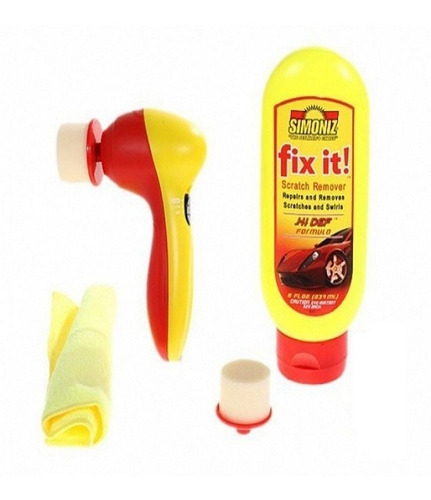 Kit Repara Rayones Da Brillo Y Pule Vehículos Carros Fix It