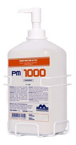 Creme Protecao Pm1000 2,8kg Mavaro Grupo 3 Ca 10931