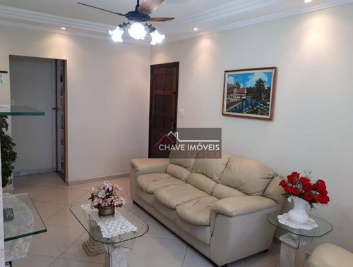 Apartamento À Venda, 90 M² Por R$ 436.000,00 - Embaré - Santos/sp - Ap2588