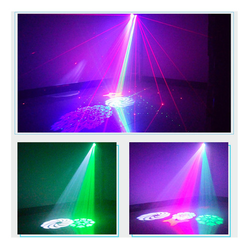 Luz De Fiesta Disco De Escenario Activada Por Sonido,