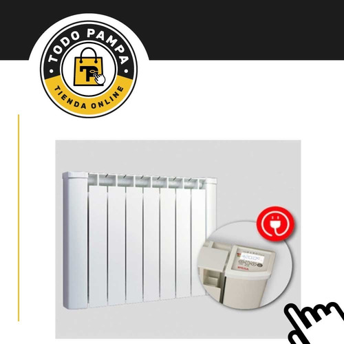 Radiador Peisa Eléctrico 10 Elementos 1500 W Digital