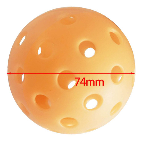 3 Pickleball Ball Pickleball Accesorios Estándar Con