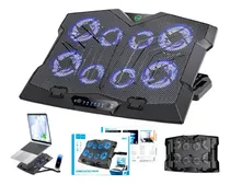 Comprar Cooler Hoco 8 Ventiladores Base Enfriadora Para Laptop