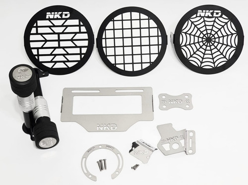 Kit Lujos Nkd-akt Motos Akt Lujos Motos Accesorios Acero-