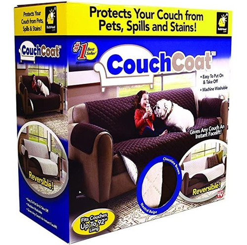 Cubre Sofa Forro Protector Muebles Funda3puestos Doble Faz  