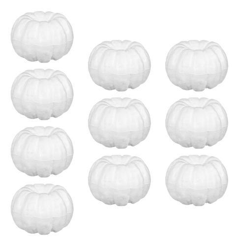 Calabazas De Espuma Hechas A Mano, 10 Uds., Artes Diy 10cm