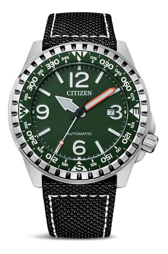 Reloj Hombre Citizen Automático Nj2198-16x  Agente Oficial M