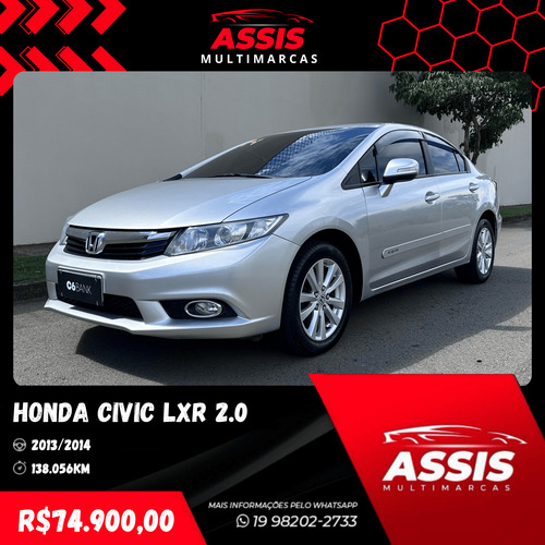 Honda Civic 2.0 Lxr Flex Aut. 4p