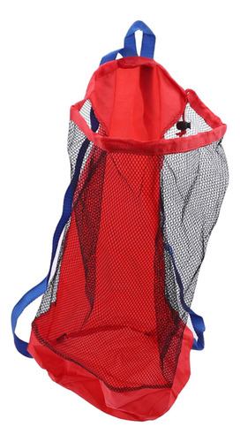 Bolsa De Playa De Malla For 2 Niños, Organizador De