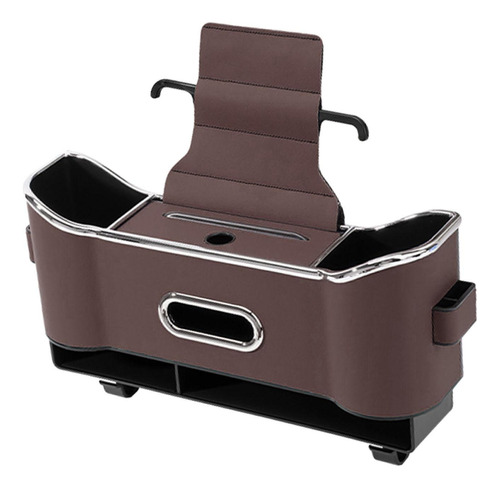 Caja De Almacenamiento Para Asiento Marrón