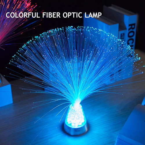 . Decoração De Mesa De Festa De Néon Com Abajur De Fibra