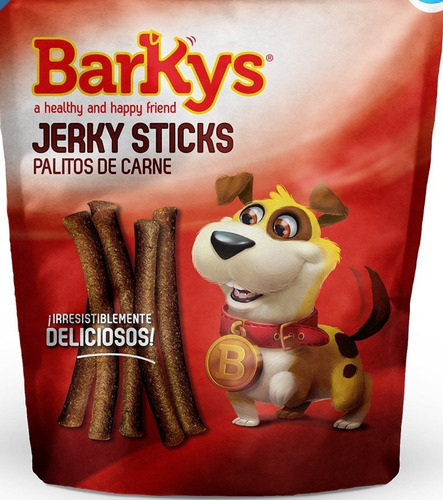 Imagen 2 de 2 de Palitos De Carnaza Barky's Carne Alimento Premios Para Perro