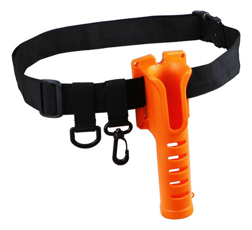 Soporte Para Caña De Pescar En La Cintura, Naranja
