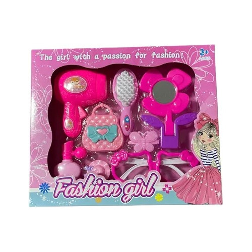 Set De Belleza 7 Piezas Fashion Girl Juguete