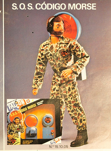 Temerario Set Falcon Estrela Action Man Dynaman Gi Joe (Usado)