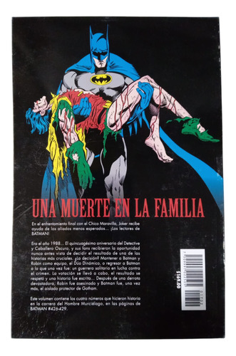 Batman Muerte En La Familia , Dc Aventuras En Español