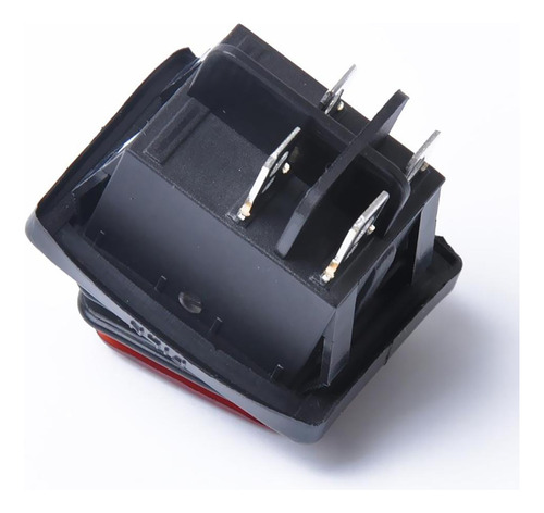 2 Interruptor De 2 Posiciones Encendido Apagado 12v 4 Rojo
