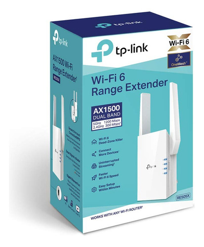 Extensor Red Tp-link Ax1500 Wifi 6
