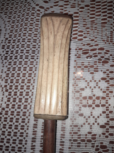 Antiguo Mango De Paraguas O Sombrilla Material Noble (Usado)