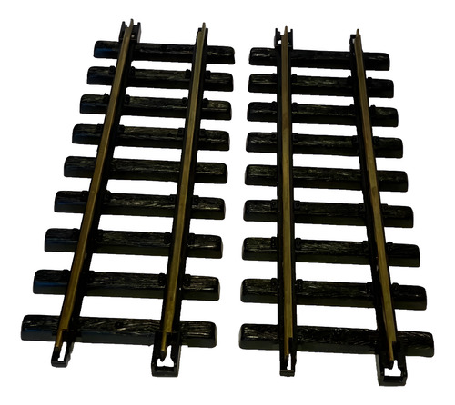 2x Vias De 30cm Tren Holiday Express 1998 Rtromx (Usado)