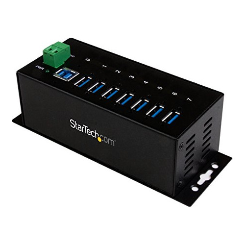 Com 7 Puerto Grado Industrial Usb 3 0 Hub Esd 350w Prot...