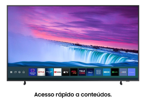 Imagem 9 de 10 de Smart Tv 43'' Qled 4k The Frame 43ls03a Modo Arte Samsung