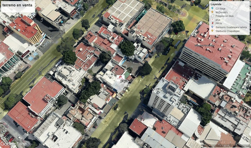 Terreno En Venta Zona Chapultepec, Guadalajara Jalisco.