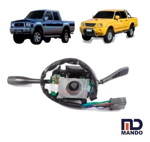 Imagem 3 de 6 de Chave Comando De Seta Mitsubishi L200 Gl Gls 1992 A 2007