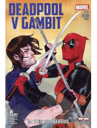 La V Es Por Versus - Deadpool V Gambit, De Vv. Aa.. Editorial Ovni Press, Tapa Blanda En Español, 2016