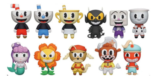Figura Sorpresa Monogram Cuphead Bag Clip