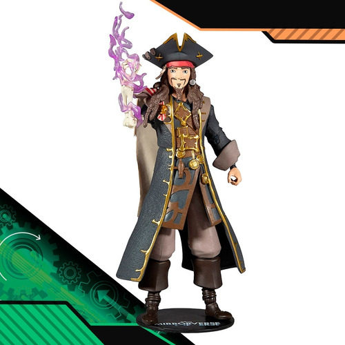 Jack Sparrow Disney Mirrorverse Mcfarlane Toys - 7 Pulgadas