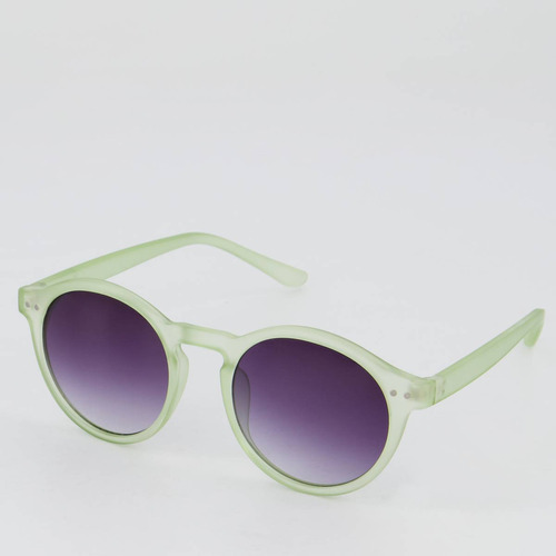 Óculos De Sol Hang Loose Basic Verde Lente Roxo Desenho