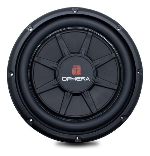 Auto Falante Sub Woofer Ophera Slim 10 250rms Bobina Dupla Cor 4 Ohms