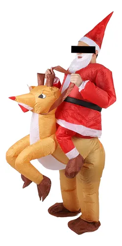 comprar Disfraz Inflable De Reno Navideño Para Adultos